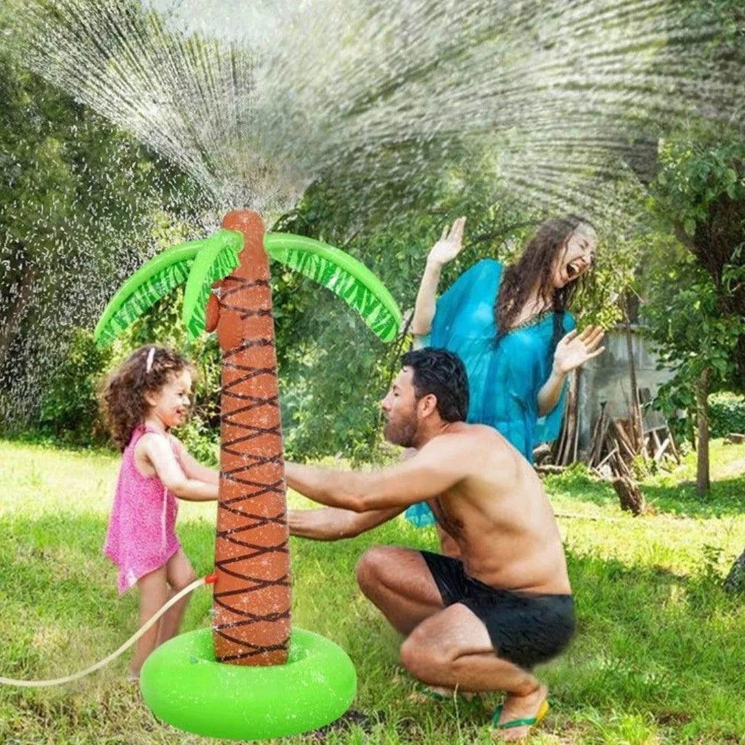 Palmera Inflable Rociador Tipo Lluvia